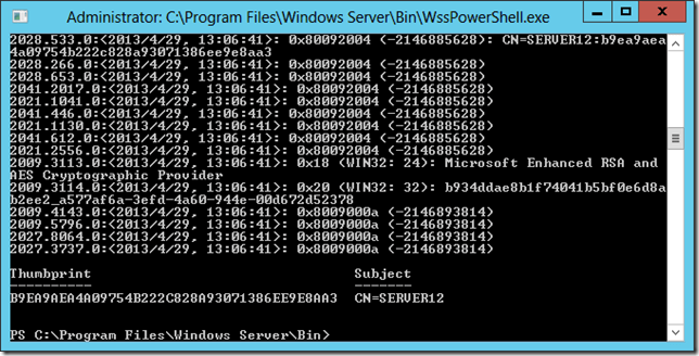 Add-WSSLocalMachineCert