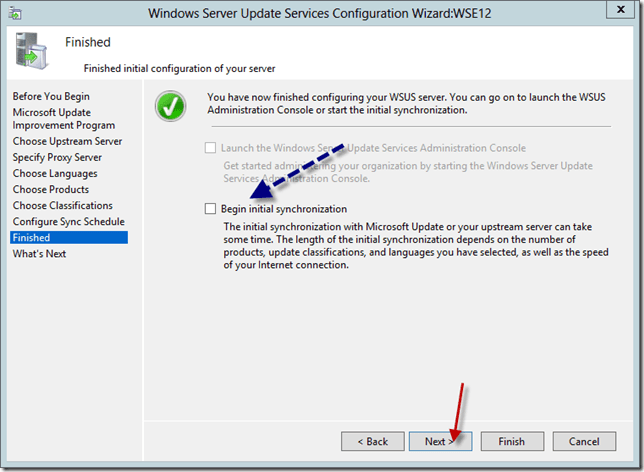 Enable WSUS on Server 2012 Essentials Config Wizard 14