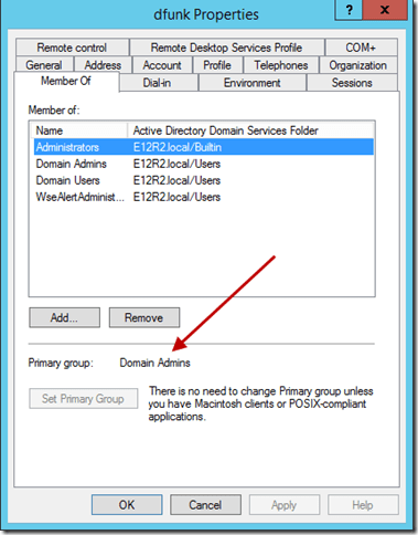 User Group Membership