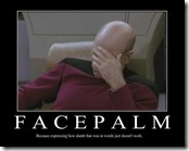 facepalm