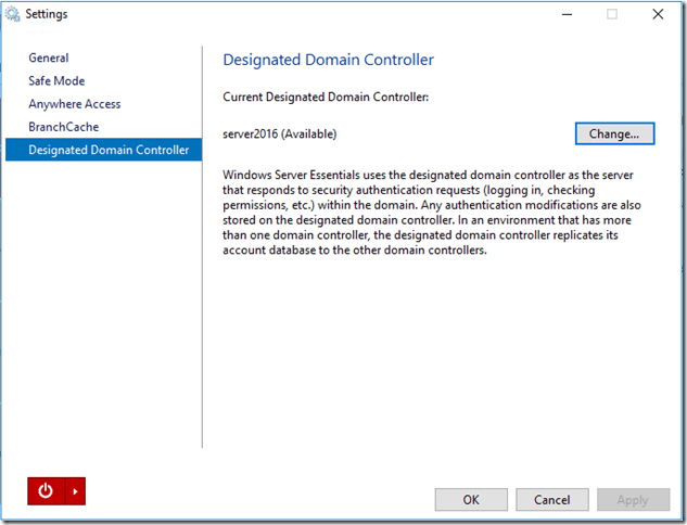 Designated Doman Controller